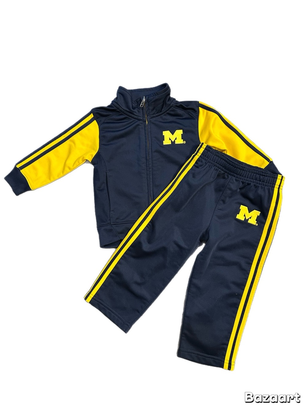Michigan Wolverines Toddler Track Suit Set – Size 12 Months